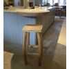 Bali Solid Oak Kitchen Stool Fully Assembled - £20 OFF FLASH SALE - 2