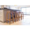 Bali Solid Oak Kitchen Stool Fully Assembled - £20 OFF FLASH SALE - 13