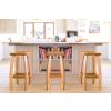 Bali Solid Oak Kitchen Stool Fully Assembled - £20 OFF FLASH SALE - 4