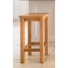 Baltic Solid Oak Bar Stool Timber Seat - £30 OFF FLASH SALE - 4
