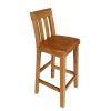 Billy Solid Oak Tall Kitchen Bar Stool Full Assembled - £30 OFF FLASH SALE - 9