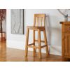 Billy Solid Oak Tall Kitchen Bar Stool Full Assembled - £30 OFF FLASH SALE - 2