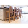 Billy Solid Oak Tall Kitchen Bar Stool Full Assembled - £30 OFF FLASH SALE - 4
