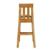 Billy Oak Tall Assembled Kitchen Bar Stool Cream Leather - £30 OFF FLASH SALE - 7