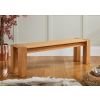 Cambridge 150cm Oak Dining Bench - £40 OFF FLASH SALE - 2