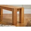 Cambridge 150cm Oak Dining Bench - £40 OFF FLASH SALE - 3
