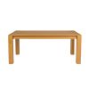 Cambridge 180cm Oak Table 8 Lichfield Brown Leather Chairs - 8 Cambridge 180cm Oak Table 8 Lichfield Brown Leather Chairs - 8