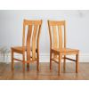 Cambridge 80cm Oak Table 2 Churchill Oak Seat Chair Set - SUMMER SALE - 7