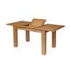 Caravella 170cm Extending Oak Table 6 Churchill Brown Leather Chair Set - SUMMER MEGA DEAL - 5