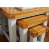 Cheshire Grey Painted Nest of 3 Tables - SUMMER SALE - 4