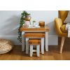 Cheshire Grey Painted Nest of 3 Tables - SUMMER SALE - 5