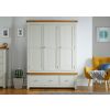 Cheshire Grey Painted Triple Wardrobe with Drawers - £200 OFF SUMMER SALE - 6