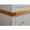 Cheshire Grey Painted Triple Wardrobe with Drawers - £200 OFF SUMMER SALE - 7