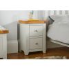 Cheshire Grey Painted Bedside Table 2 Drawers - £40 OFF SUMMER SALE - 5