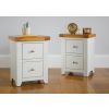 Cheshire Grey Painted Bedside Table 2 Drawers - £40 OFF SUMMER SALE - 3