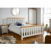 Cheshire Grey Painted Slatted 4 foot 6 Inch Double Bed - SUMMER SALE - 2