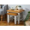 Cheshire Grey Painted Nest of Two Tables - £20 OFF SUMMER SALE - 2