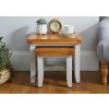 Cheshire Grey Painted Nest of Two Tables - £20 OFF SUMMER SALE - 3