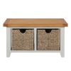 Cheshire Grey Painted Hallway Shoe Bench with 2 Baskets - 20% OFF FLASH SALE - 6