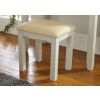 Cheshire Grey Painted Dressing Table Stool - 20% OFF SUMMER SALE - 5
