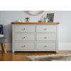 Cheshire Grey Painted 6 Drawer Chest of Drawers - £50 OFF SUMMER SALE - 5
