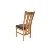 Churchill Black Leather Assembled Oak Dining Chair - £20 OFF SUMMER SALE - 18