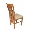 Churchill Solid Oak Cream Leather Assembled Dining Chair - £20 OFF SUMMER SALE - 7