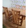 Churchill Solid Oak Dining Chair Timber Seat - £20 OFF SUMMER SALE - 3