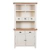 Country Cottage Cream Painted Hutch Unit for combining with sideboard - 8 Country Cottage Cream Painted Hutch Unit for combining with sideboard - 8