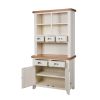 Country Cottage Cream Painted Hutch Unit for combining with sideboard - 6 Country Cottage Cream Painted Hutch Unit for combining with sideboard - 6