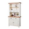 Country Cottage Cream Painted Hutch Unit for combining with sideboard - 5 Country Cottage Cream Painted Hutch Unit for combining with sideboard - 5