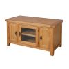 Country Oak TV unit with Glass Front - £50 OFF SUMMER SALE - 4