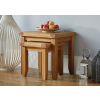 Country Oak Nest of Two Tables - SUMMER SALE - 2