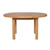 Country Oak 107cm to 145cm Round Extending Table - £60 OFF FLASH SALE - 7