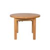 Country Oak 107cm to 145cm Round Extending Table - £60 OFF FLASH SALE - 9