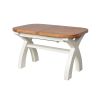 Country Oak 1.3 to 1.8m Cream Painted Extending Dining Table - £80 OFF SUMMER SALE - 12