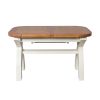 Country Oak 1.3 to 1.8m Cream Painted Extending Dining Table - £80 OFF SUMMER SALE - 13