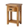 Country Oak Telephone Table - SUMMER SALE - 8