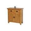Country Oak Small 80cm Fully Assembled Sideboard - £50 OFF FLASH SALE - 9