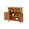 Country Oak Small 80cm Fully Assembled Sideboard - £50 OFF FLASH SALE - 8