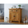 Country Oak Small 80cm Fully Assembled Sideboard - £50 OFF FLASH SALE - 2