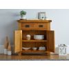 Country Oak Small 80cm Fully Assembled Sideboard - £50 OFF FLASH SALE - 3