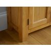 Country Oak Small 80cm Fully Assembled Sideboard - £50 OFF FLASH SALE - 6