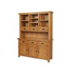 Country Oak Large Buffet and Hutch Display Cabinet Dresser - SUMMER SALE - 7