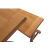 Country Oak 180cm X Leg Table Pair Of 160cm Bench Set - SUMMER SALE - 8