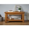 Country Oak Coffee Table with Shelf - SUMMER SALE - 3
