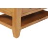 Country Oak Coffee Table with Drawer and Shelf - SUMMER SALE - 9