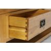 Farmhouse Oak Large Coffee Table With Shelf - SUMMER SALE - 6