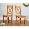 Grasmere Solid Oak Dining Chair Fully Assembled - £20 OFF SUMMER SALE - 3