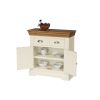 Farmhouse 80cm Cream Painted Small Oak Sideboard - SUMMER SALE - 10